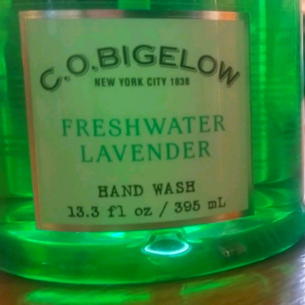 1 Bottle C.O. BIGELOW Bath Body Works Hand Wash Soap Freshwater 13.3 oz.